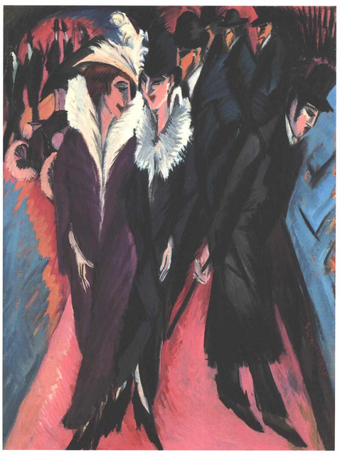 Улица в Берлине 1913