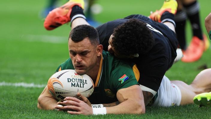 Illustration - Le Cap s'embrase : les Springboks recollent au score face aux All Blacks