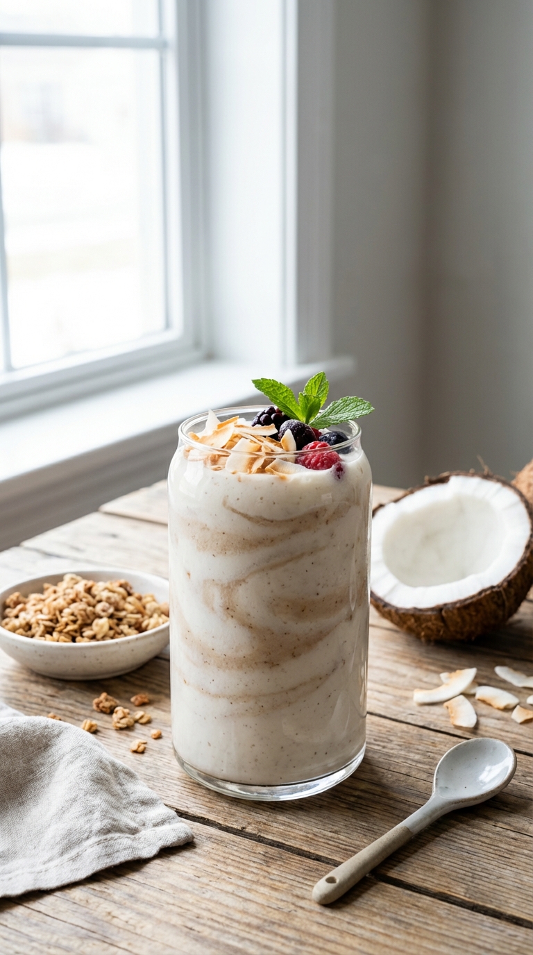 Creamy Coconut Cloud — Dessert for Breakfast