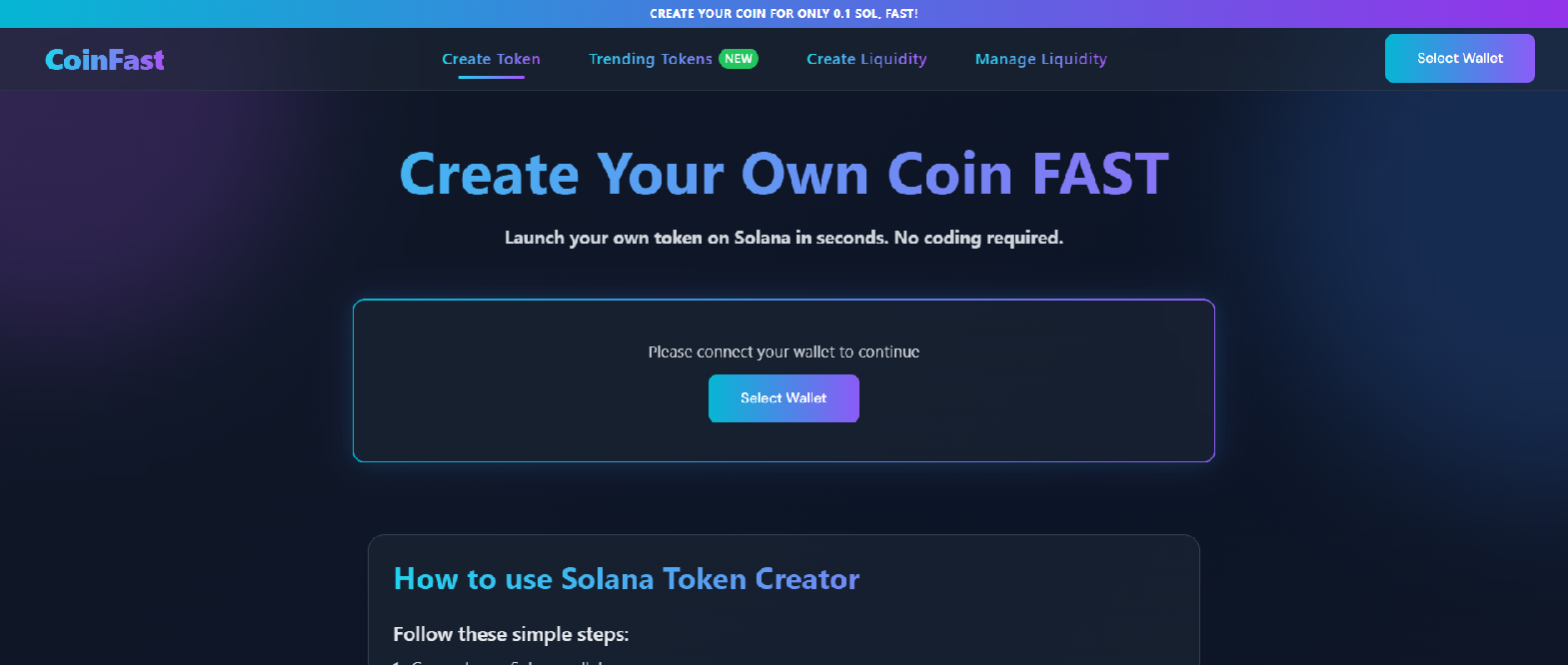 Screenshot of solsdevnet.online