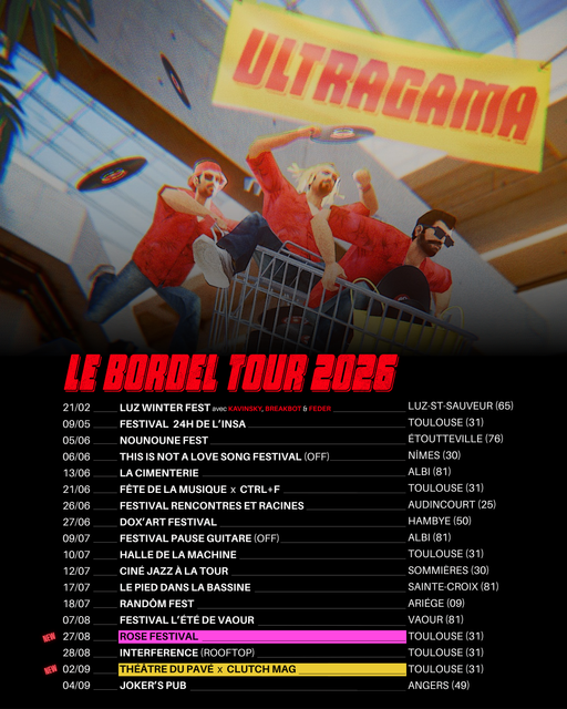 Tournée ULTRAGAMA 2026