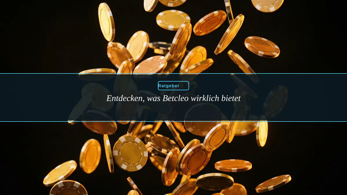 Entdecken, was Betcleo wirklich bietet