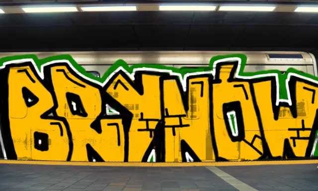 Graffiti artwork by GieKSaTauzen