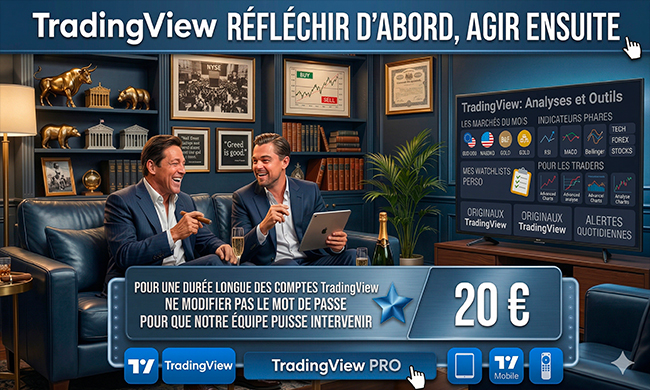 TradingView | Abonnement ≈ 1 an
