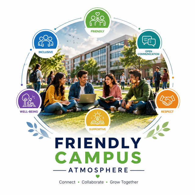 Friendly Campus Atmosphere