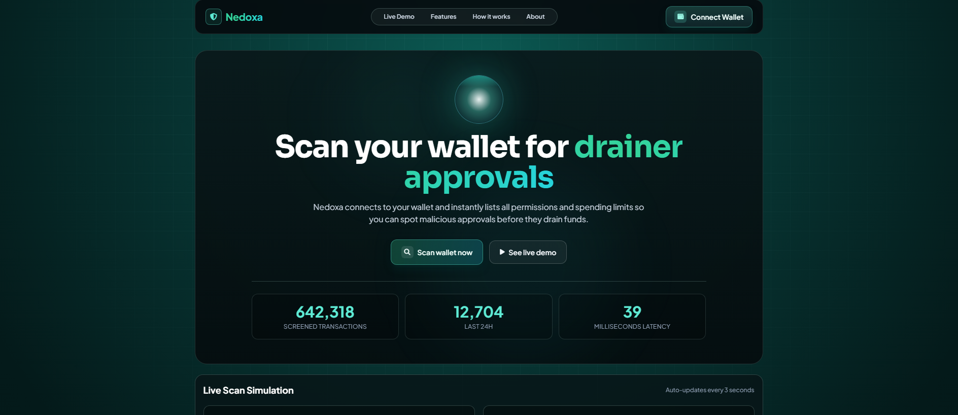 Stored capture of nodeeye.online