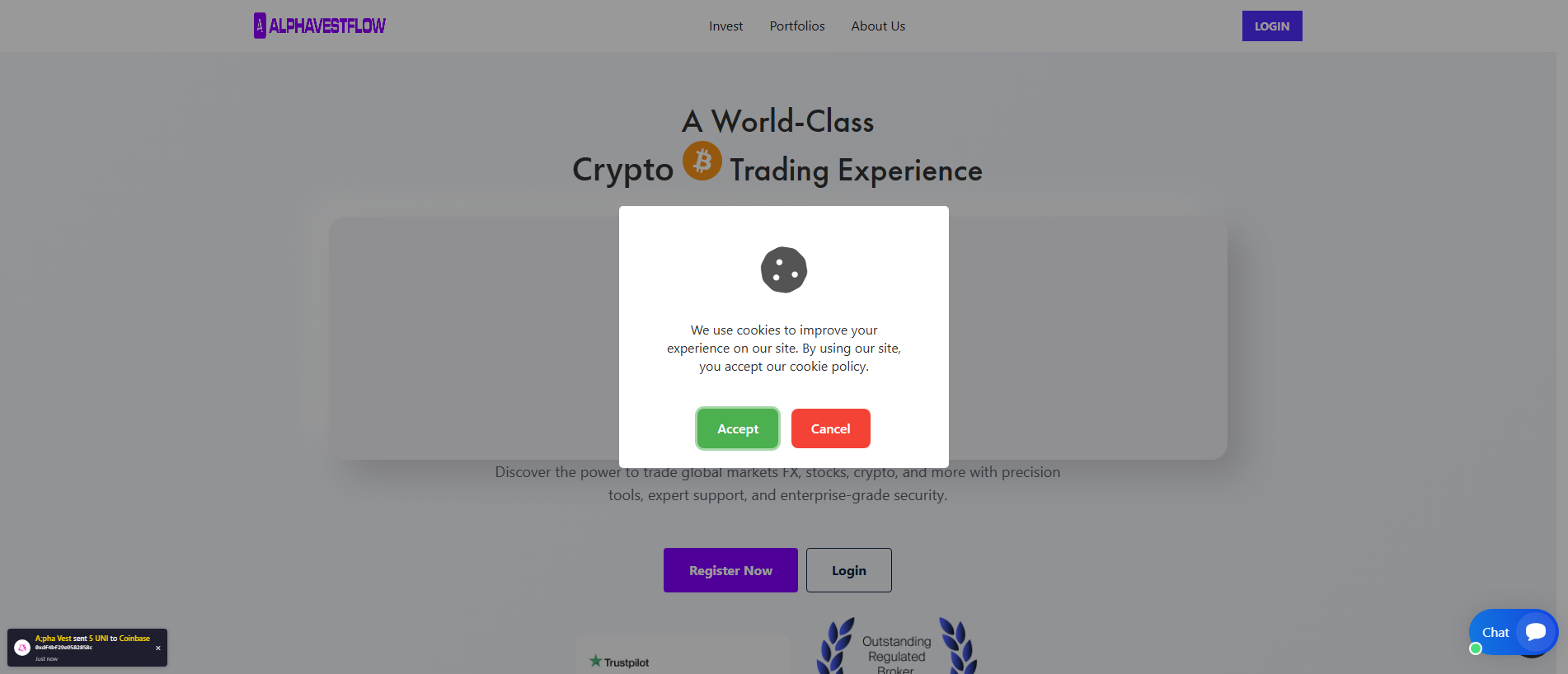 Forensic screenshot of [REDACTED] showing the phishing page layout