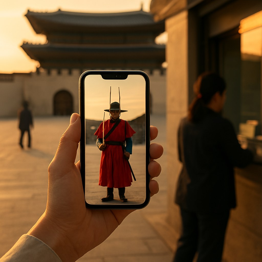 gyeongbokgung palace changing guard