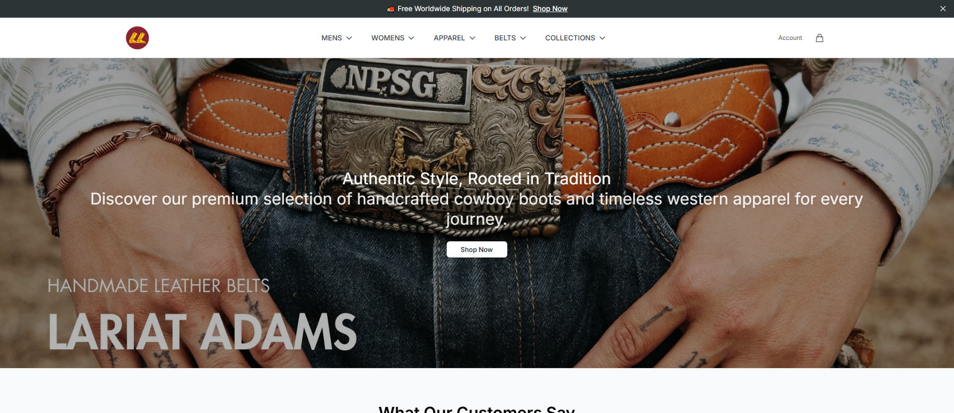 Stored capture of allensbootsfashion.shop