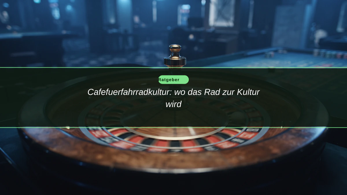 Cafefuerfahrradkultur: wo das Rad zur Kultur wird