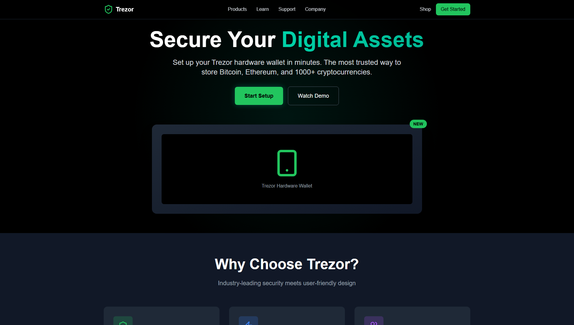 Stored capture of welcome-faq-trezr.netlify.app