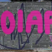 Graffiti artwork by SOLAR
