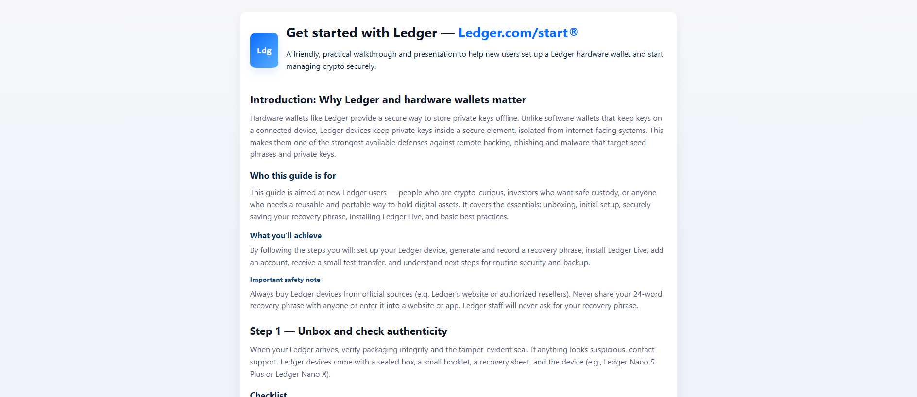 Stored capture of staart-ledgr-en.pages.dev