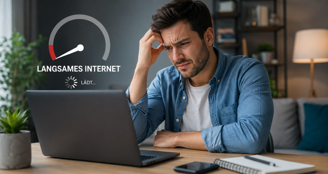 Langsames Internet Ursachen und Lösungen
