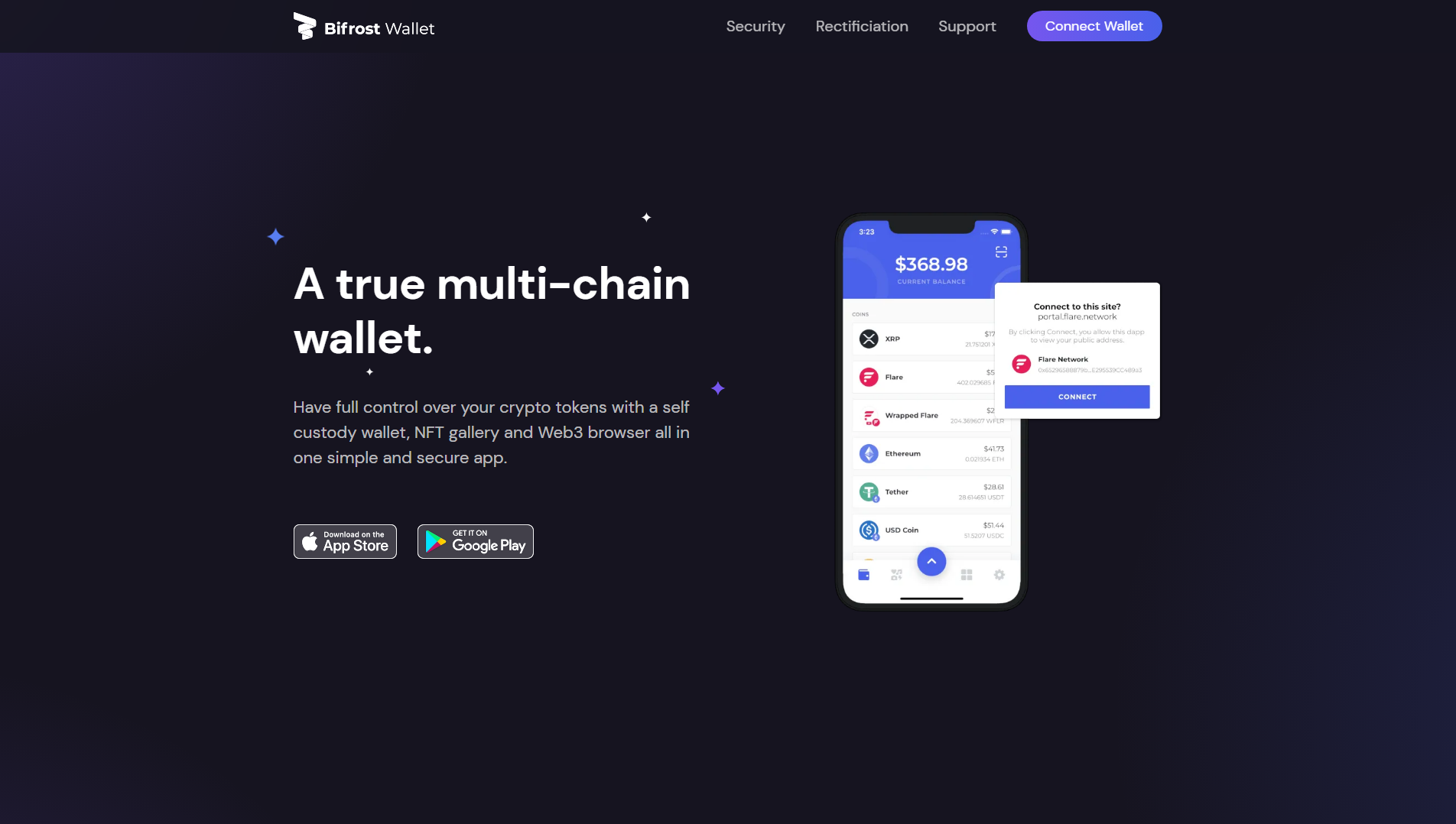 Screenshot of dappfinance.pages.dev