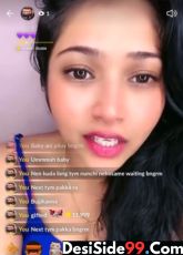Cutie Telugu Tango Live Show With Face