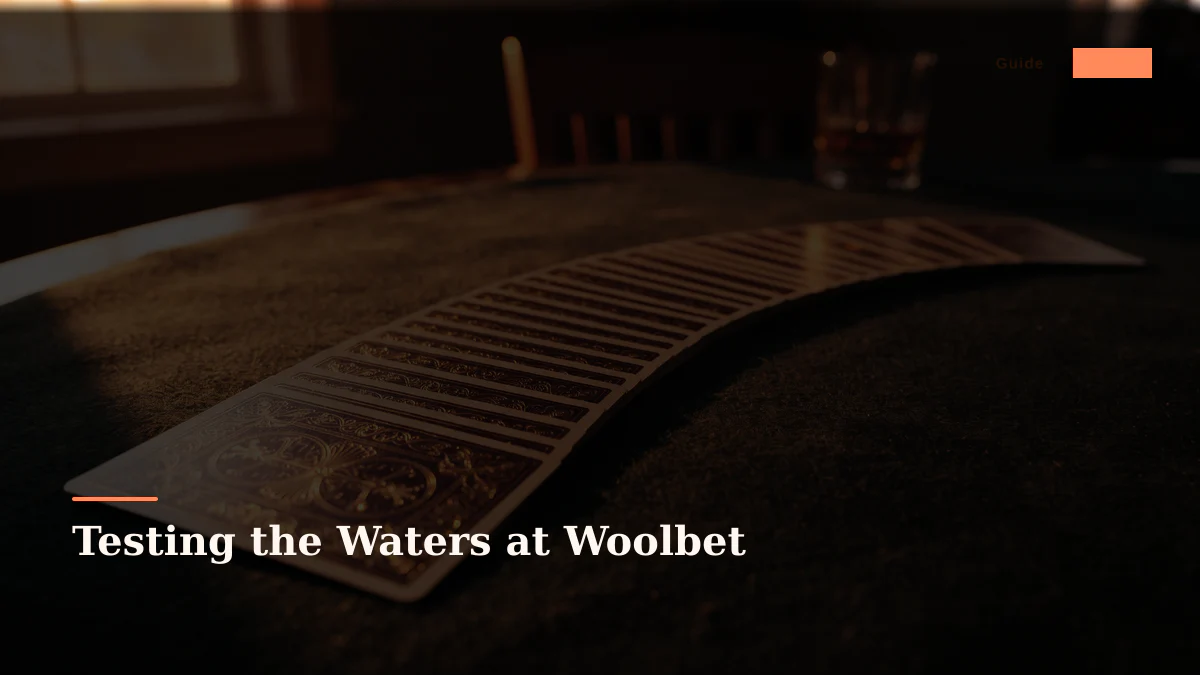 Testing the Waters at Woolbet