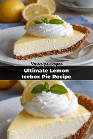 Ultimate Lemon Icebox Pie Recipe