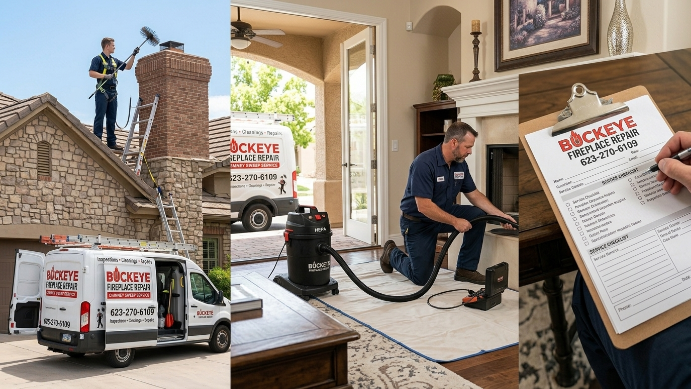 Fireplace repair in Buckeye AZ