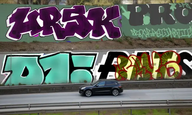 Graffiti artwork by FYC