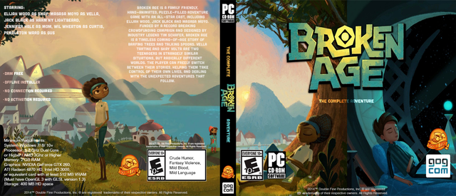 Broken Age PC Cover