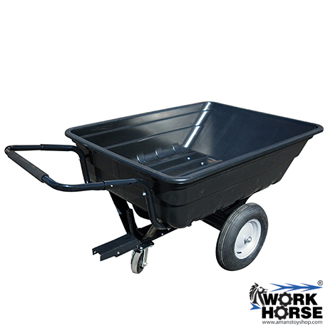 Hand Tilt Garden Cart, 200kg Heavy Duty, 1507x930x720mm
