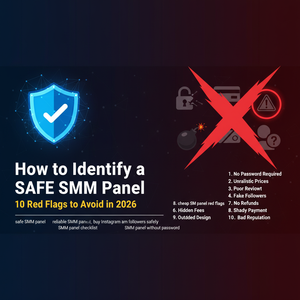 How to Identify a Safe SMM Panel: 10 Red Flags to Avoid in 2026