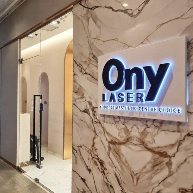 Ony Laser aesthetic centre entrance at Orchard Central Singapore