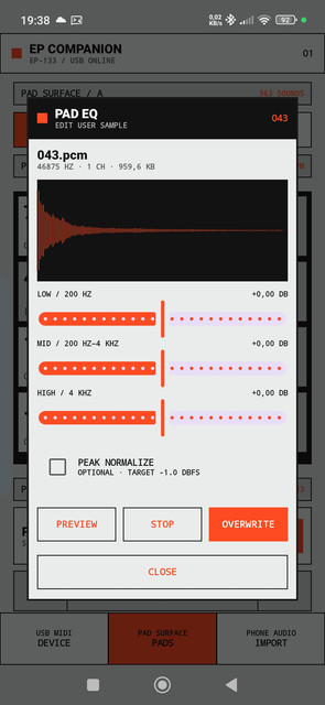 pad eq