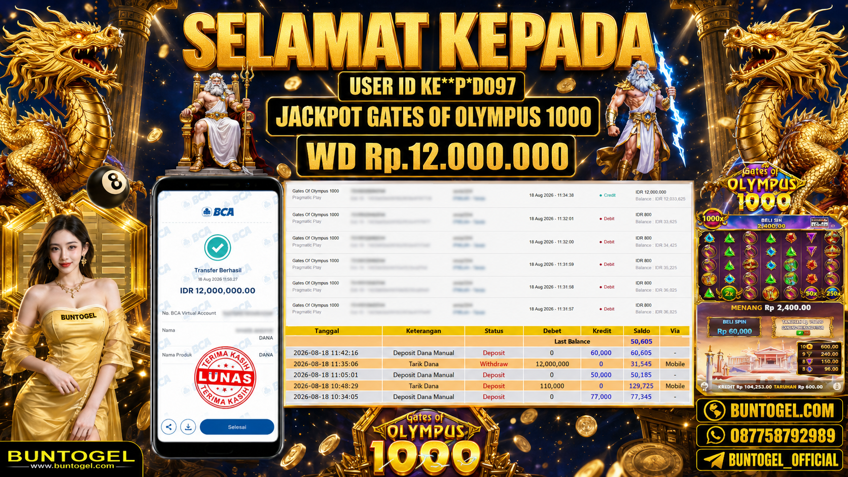 BUKTI BAYAR BUNTOGEL