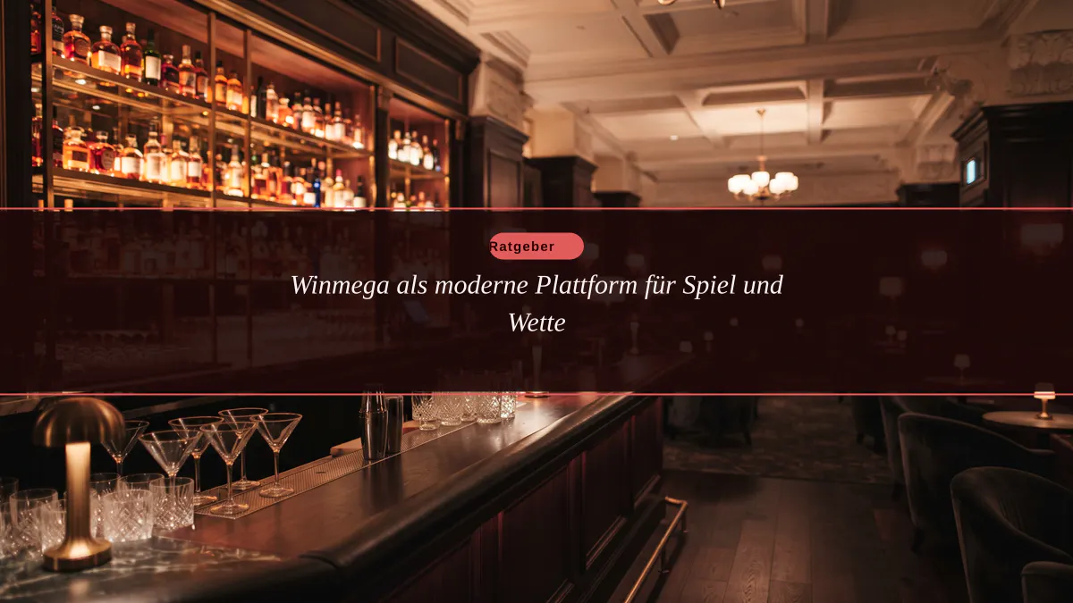 Winmega als moderne Plattform für Spiel und Wette