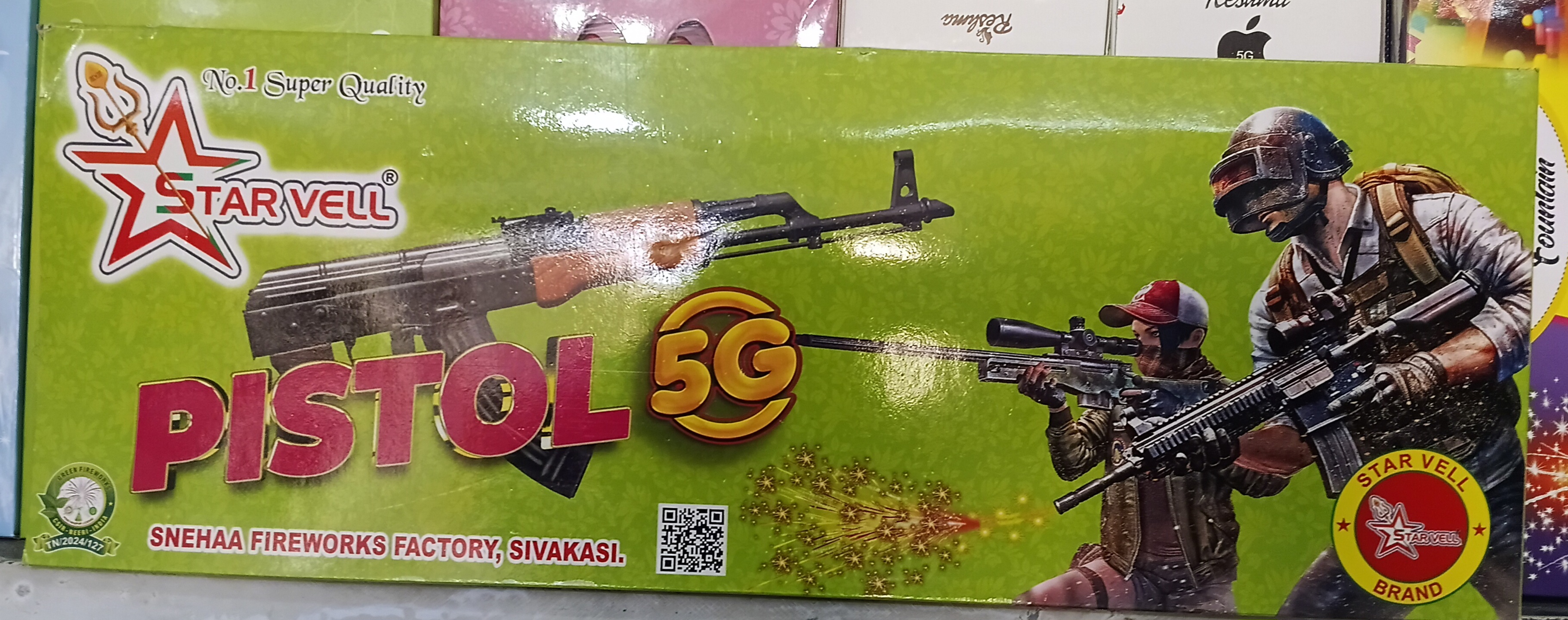 Free Fire Gun 5g Bada