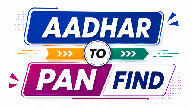 Aadhar To Pan Find