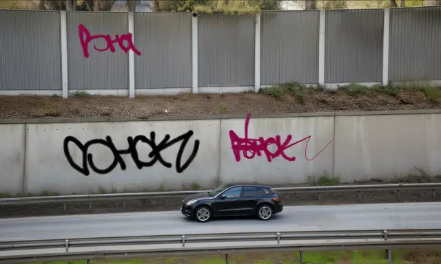 Graffiti artwork by shokvandall