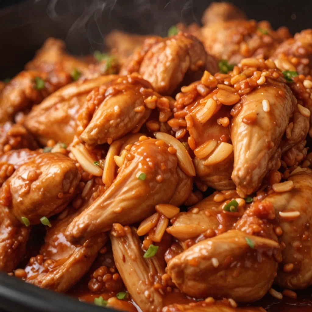 Slow Cooker Barbecue Chicken