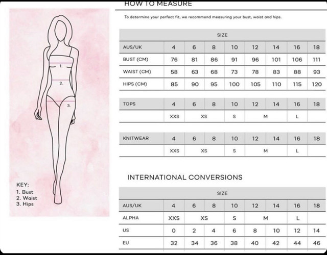 Ever-New-Size-Guide