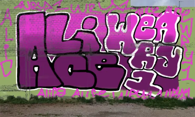 Graffiti artwork by DECAY