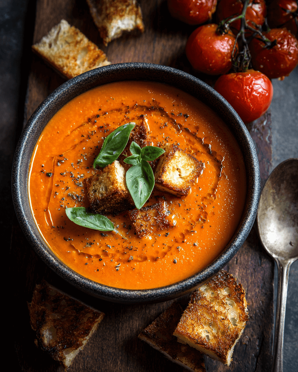 Quick And Delicious Roasted Tomato Soup In A Pressure Cooker step photo