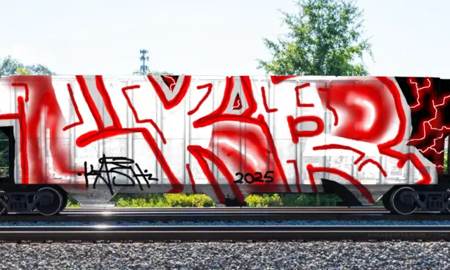 Graffiti artwork by KASH