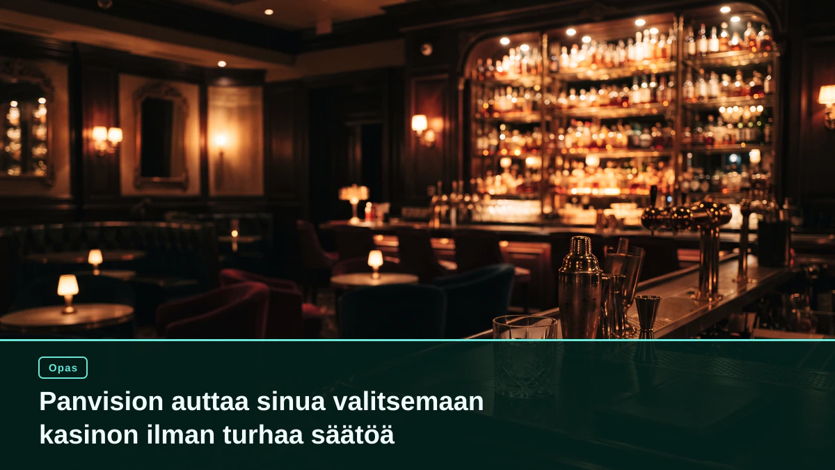Panvision auttaa sinua valitsemaan kasinon ilman turhaa säätöä