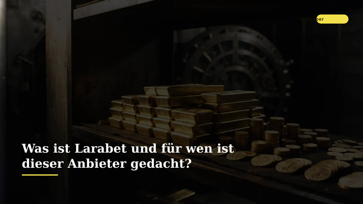 Was ist Larabet und für wen ist dieser Anbieter gedacht?