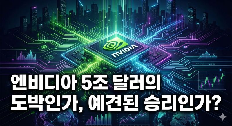 엔비디아 5조 달러의 도박인가, 예견된 승리인가?