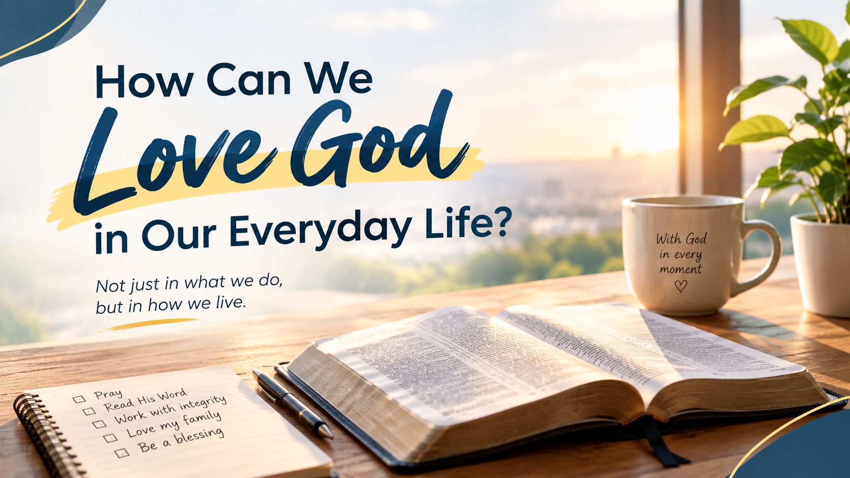 How Can We Love God in Our Everyday Life?