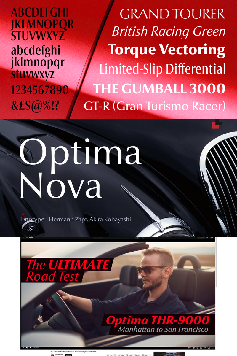 Optima Nova®: Own the Screen. Craft Unmissable App Titles & CTA Buttons.