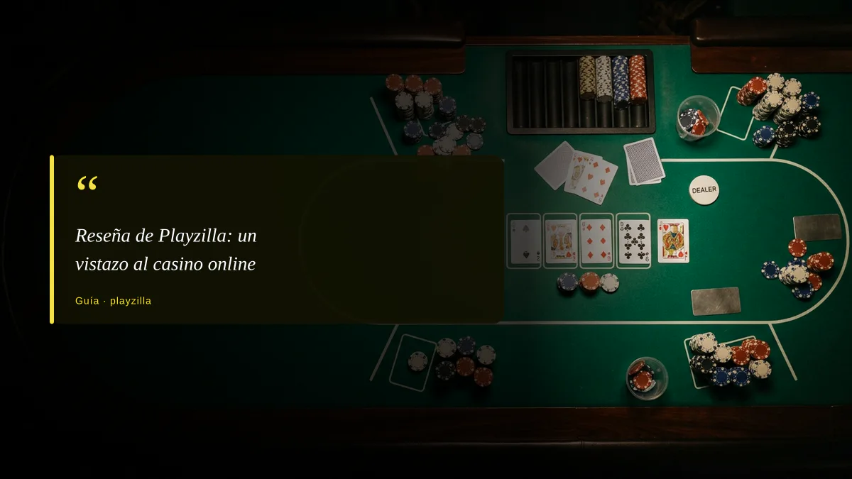 Reseña de Playzilla: un vistazo al casino online