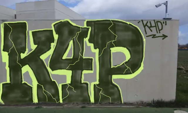 Graffiti artwork by cuntrash635