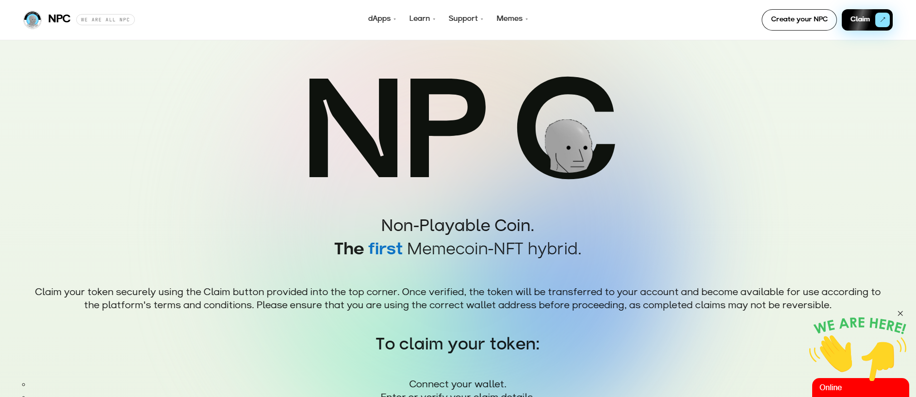 Stored capture of claimnpc-0qn.live