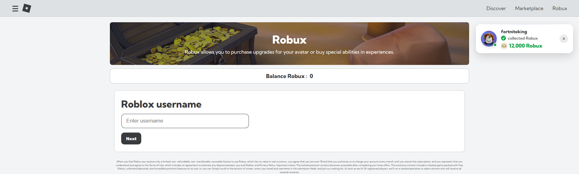 Forensic screenshot of [REDACTED] showing the phishing page layout