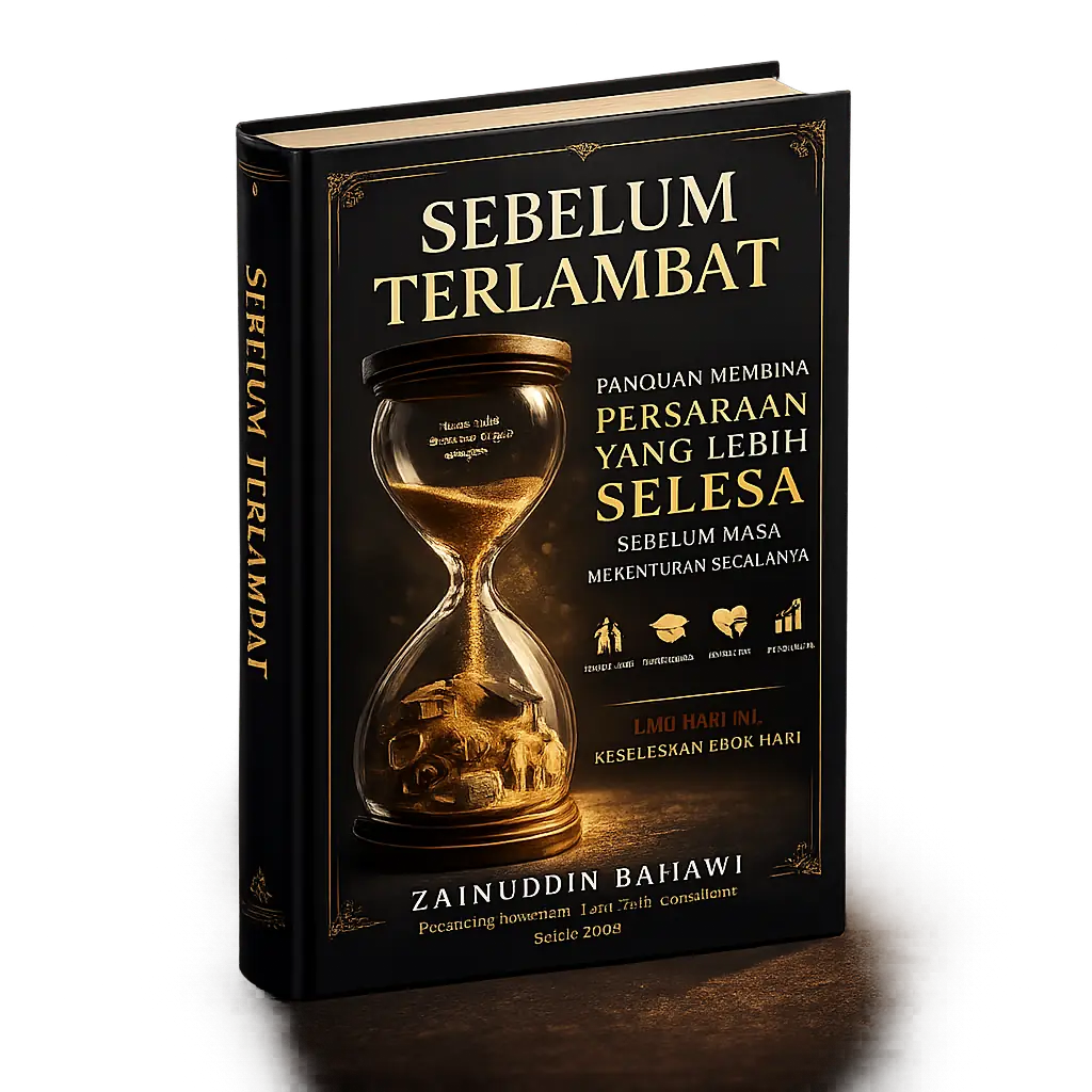 Buku Sebelum Terlambat — Panduan Persaraan Malaysia oleh Zainuddin Bahawi