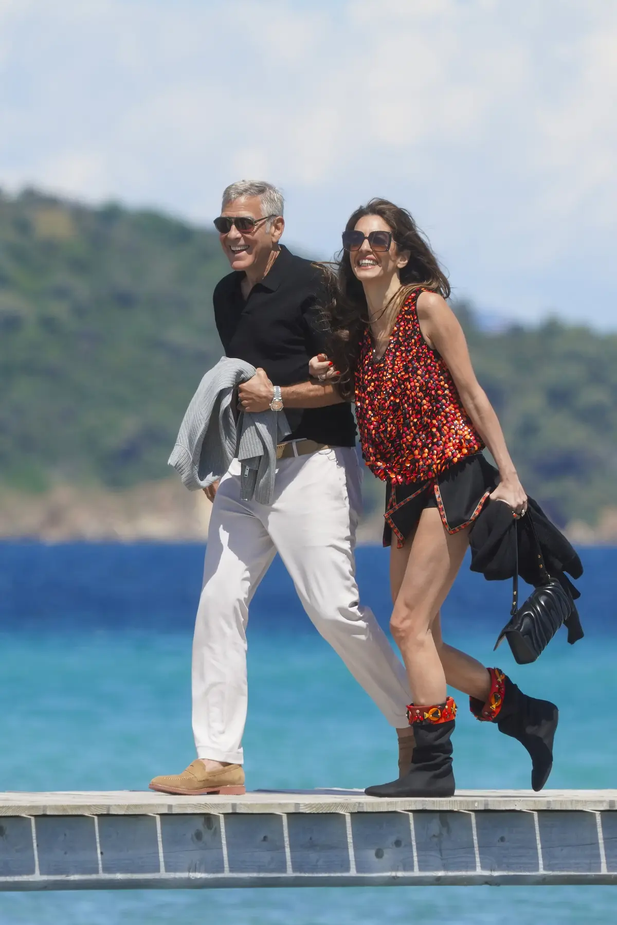 Emulating Amal Clooney's Vacation Style